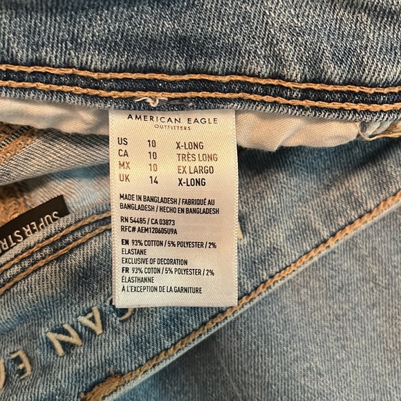 American Eagle Stretch Kick Boot Jeans XL - Picture 8 of 12